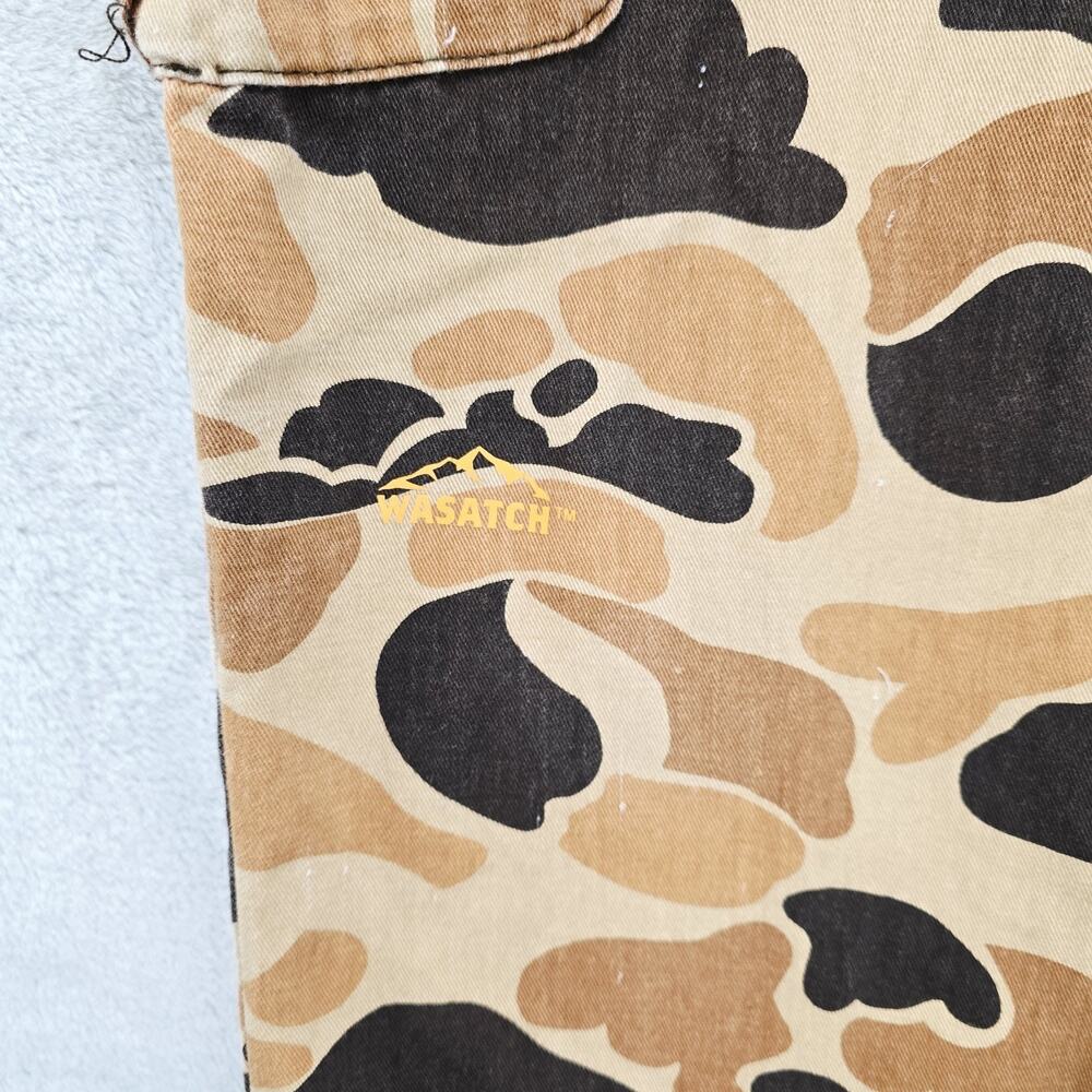 Browning Wasatch CB Hunting Pants Mens XL 38x30 Vintage Tan Camo Cargo Grunge - Picture 3 of 16
